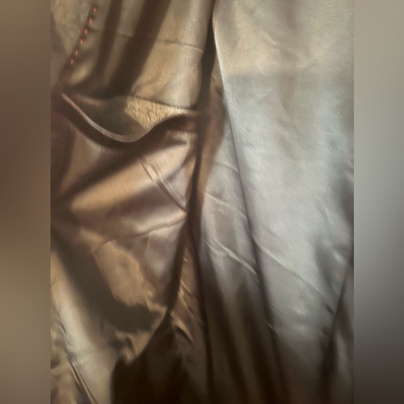 NEW Men's Premium Double Breasted gray Woolen Pea Coat - Picture 14 of 16